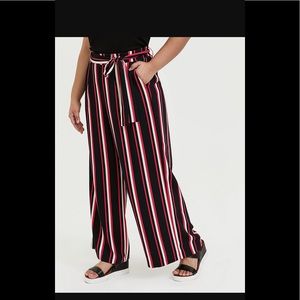 Torrid wide leg pants, gently worn